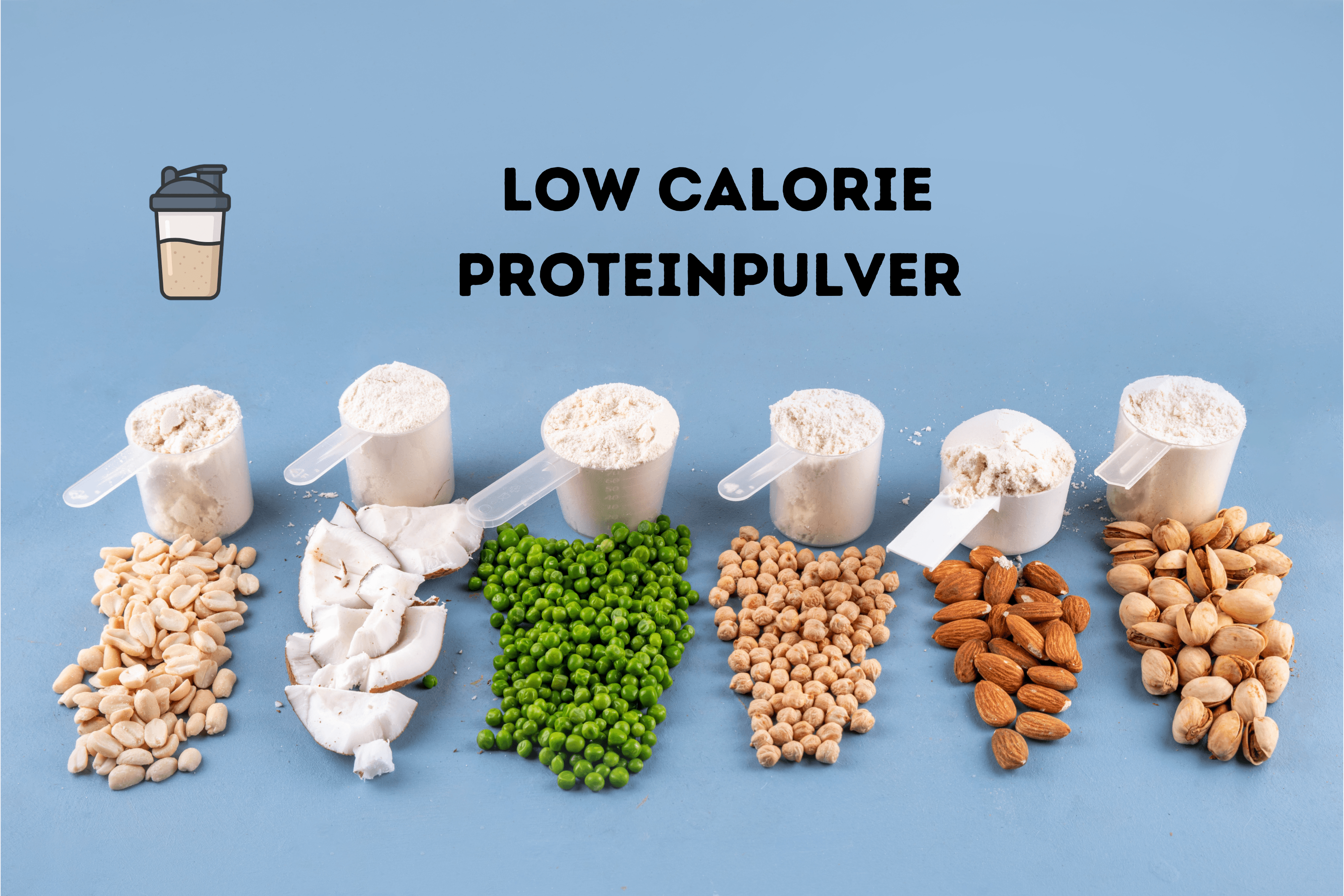 Low Calorie Proteinpulver für die Diät